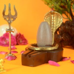Original Narmadeshwar Shivling | 2 inch Complete Set - 04