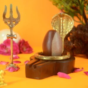 Original Narmadeshwar Shivling | 2 inch Complete Set - 07